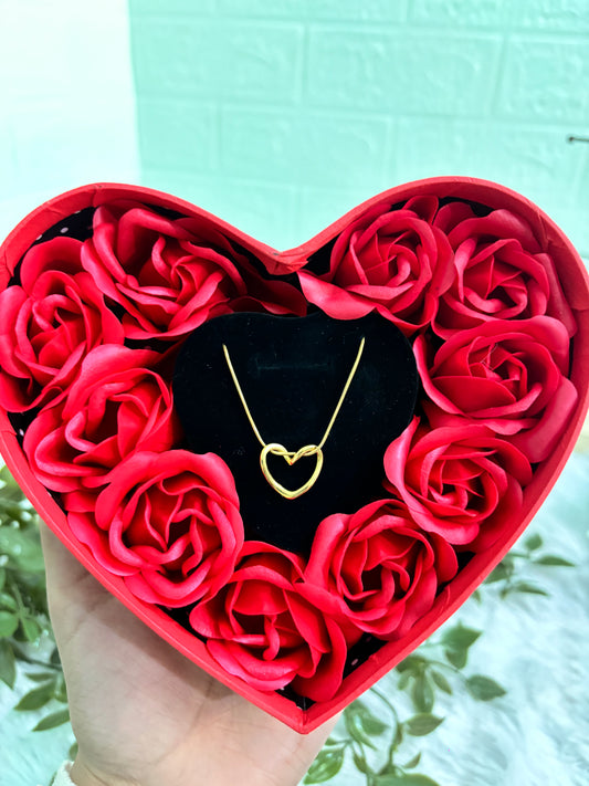 Heart pendant gift
