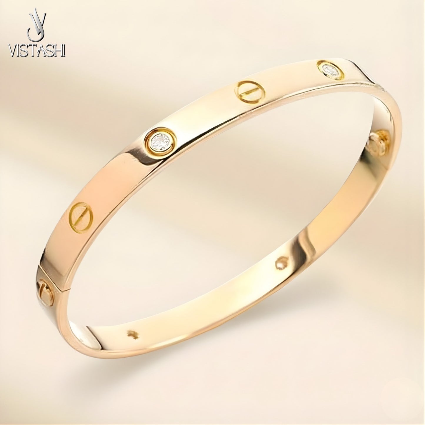 Gold plated anti tarnish bracelet