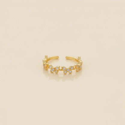 Butterfly Themed Adjustable Ring