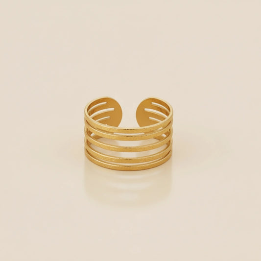 Contemporary Adjustable Finger Ring