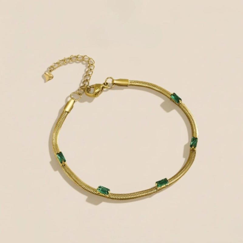 Green Stone Bracelet