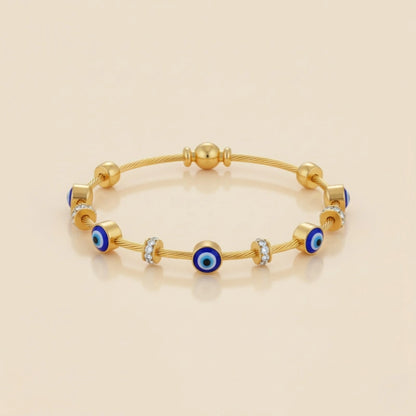 Multiple evil-eye Themed Bracelet