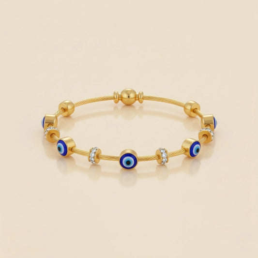 Multiple evil-eye Themed Bracelet