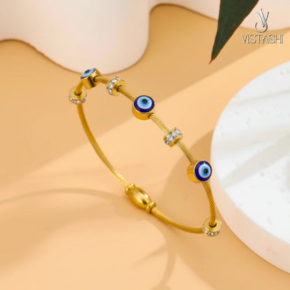 Multiple evil-eye Themed Bracelet