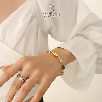 Multiple evil-eye Themed Bracelet