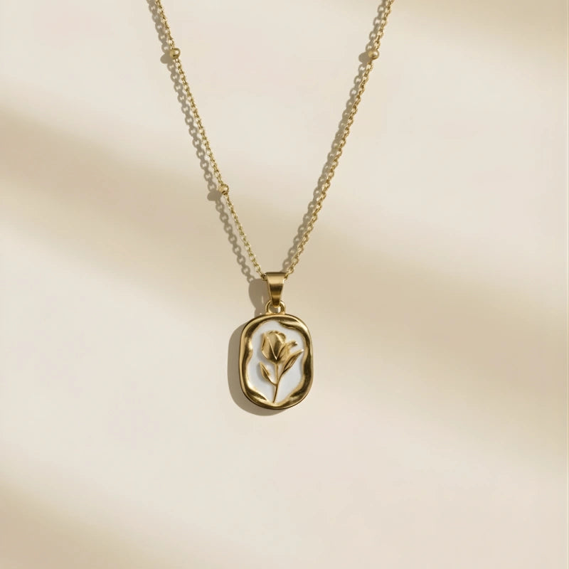 Rose Themed Pendant