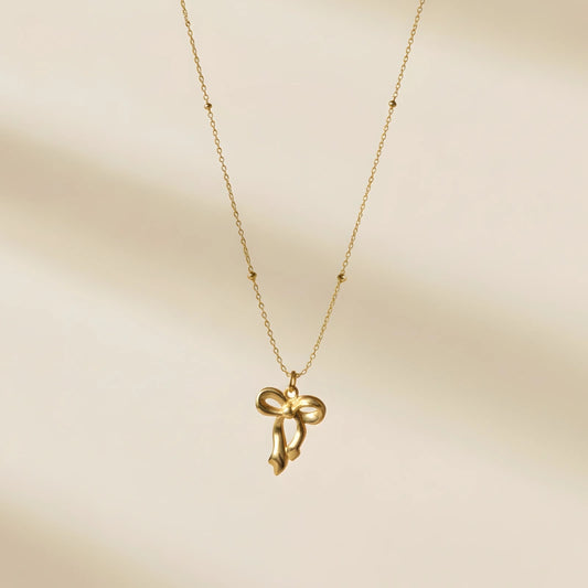 Unique Bow Pendant