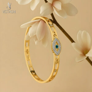 Gold Plated anti-tarnish evil-eye Themed Bracelet